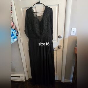 Elegant Black Evening Gown